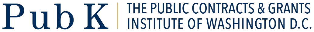 Pub K — The Public Contracts & Grants Institute of Washington D.C.